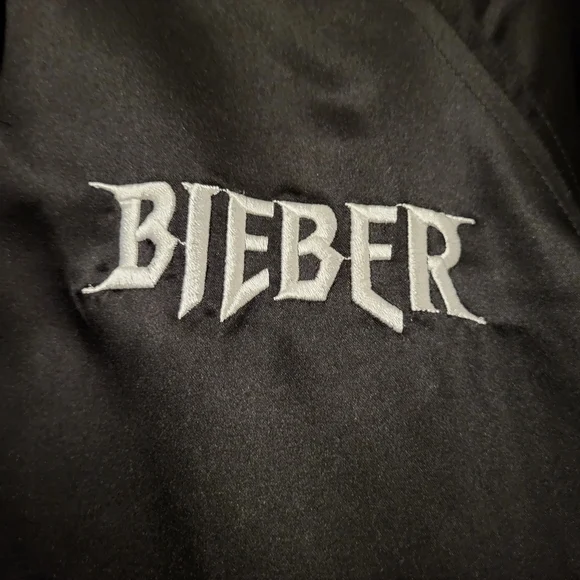 Justin Bieber Purpose Tour Button-Up Concert Jacket Size Medium - Picture 3 of 5